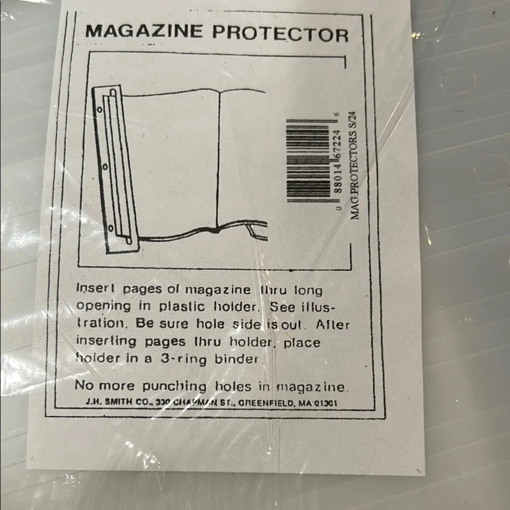 ** 3/$5** Clear Two packages Magazine Protectors